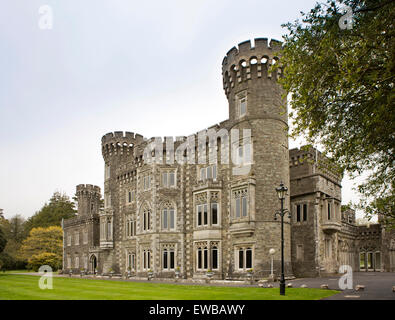 L'Irlande, Co Wexford, le château de Johnstown, xixe siècle manoir conçu pour la famille Grogan par Daniel Robertson Banque D'Images