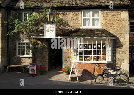 Boulangerie Lacock, Lacock, Wiltshire, England, UK, FR Banque D'Images