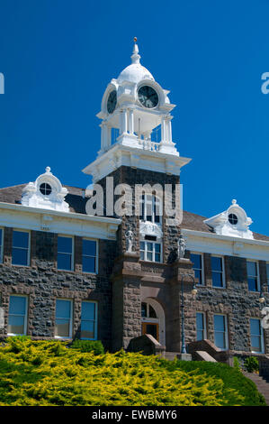 Courthouse, Blue Mountain National Scenic Byway, Heppner, Oregon Banque D'Images