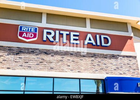 Un Rite Aid Store à Modesto en Californie USA Banque D'Images