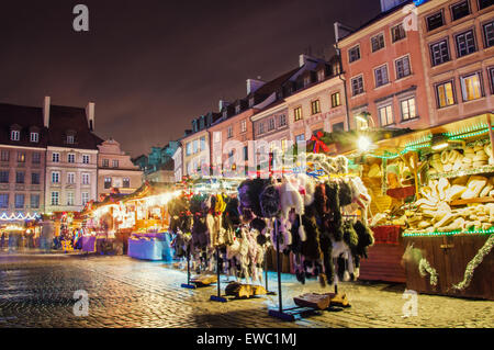 Place du marché à Varsovie Banque D'Images