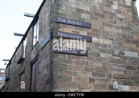 Les roches Discovery Museum à 2-8 Kendall Lane à Sydney, Australie. Banque D'Images