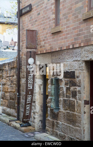 Les roches Discovery Museum à 2-8 Kendall Lane à Sydney, Australie. Banque D'Images
