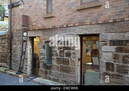 Les roches Discovery Museum à 2-8 Kendall Lane à Sydney, Australie. Banque D'Images