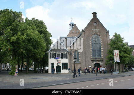 11e siècle Janskerk historiques (l'église Saint John's) à Janskerkhof, Utrecht, Pays-Bas Banque D'Images