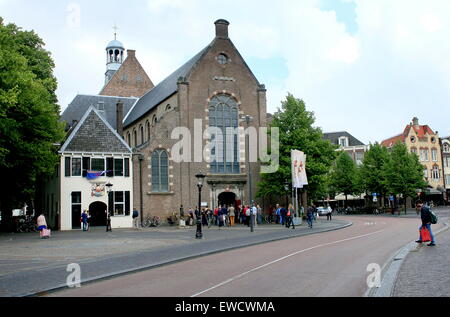 11e siècle Janskerk historiques (l'église Saint John's) à Janskerkhof, Utrecht, Pays-Bas Banque D'Images