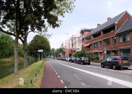 Maliesingel, Utrecht, Pays-Bas, une partie de la route pour la première étape contre la montre au cours de l'édition 2015 du Tour de France Banque D'Images