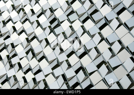 L'extérieur de l'Cheesegrater, un parking sur la rue Charles à Sheffield, South Yorkshire, Angleterre, Royaume-Uni Banque D'Images