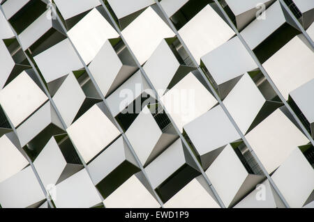 L'extérieur de l'Cheesegrater, un parking sur la rue Charles à Sheffield, South Yorkshire, Angleterre, Royaume-Uni Banque D'Images