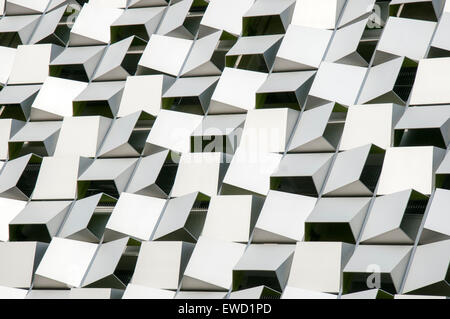 L'extérieur de l'Cheesegrater, un parking sur la rue Charles à Sheffield, South Yorkshire, Angleterre, Royaume-Uni Banque D'Images