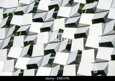 L'extérieur de l'Cheesegrater, un parking sur la rue Charles à Sheffield, South Yorkshire, Angleterre, Royaume-Uni Banque D'Images