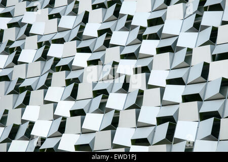 L'extérieur de l'Cheesegrater, un parking sur la rue Charles à Sheffield, South Yorkshire, Angleterre, Royaume-Uni Banque D'Images