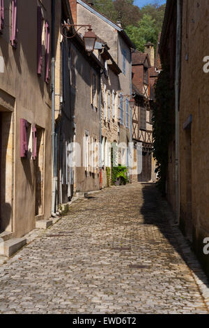 Petite rue Montignac Banque D'Images