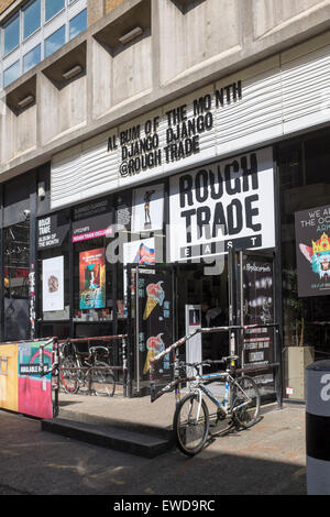 Magasin de disques Rough Trade East London Banque D'Images