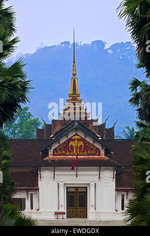 Le PALAIS ROYAL (Haw Kham) a été construit en 1914 par le roi Sisavang Vong - LUANG PROBANG, Laos Banque D'Images