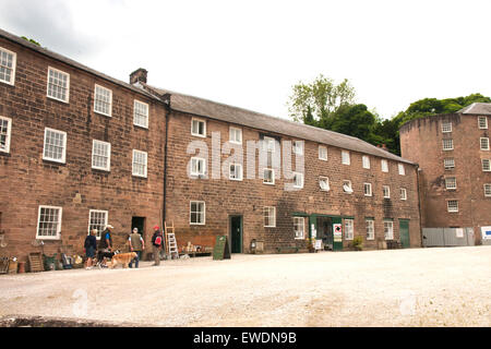 Cromford Mill Derbyshire UK Banque D'Images