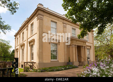 Elizabeth Gaskell house manchester uk Banque D'Images