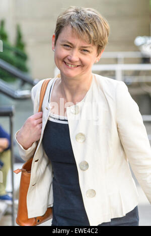 Yvette Cooper à la Direction du travail débat lors de la Conférence d'été de 2015 sur Fabian 06/06/2015 Banque D'Images