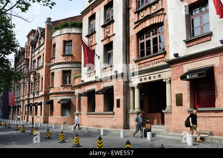 Christie's Maison de Ventes ( Shangha Bâtiment Ampire. Yuanmingyuan Road Huangpu Shanghai ( Chine ) près du Bund Chinese Banque D'Images