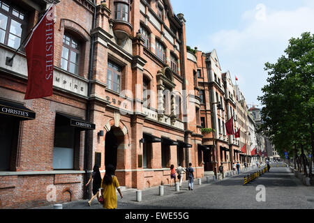 Christie's Maison de Ventes ( Shangha Bâtiment Ampire. Yuanmingyuan Road Huangpu Shanghai ( Chine ) près du Bund Chinese Banque D'Images