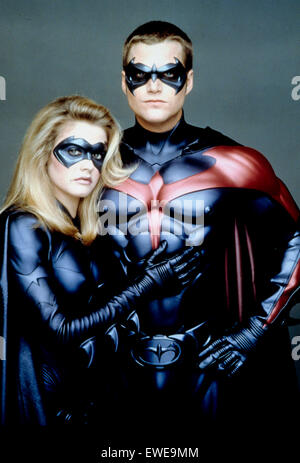 Batman & Robin Banque D'Images