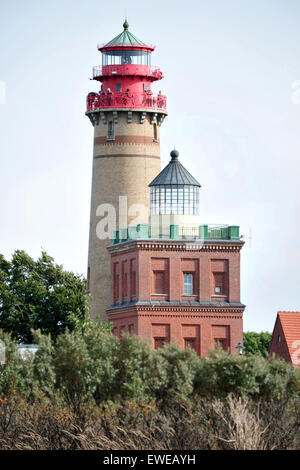 Sellin, Allemagne, nouveau phare et Schinkel tour à Cap Arkona Banque D'Images