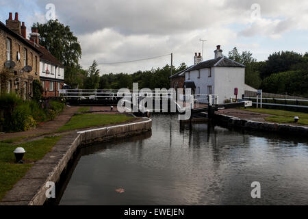 Fenny Stratford lock Banque D'Images