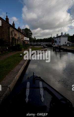 Fenny Stratford lock Banque D'Images