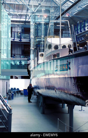 Le Turbinia, Discovery Museum, Newcastle-upon-Tyne Banque D'Images