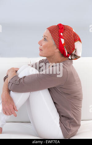 CANCER, SENIOR Banque D'Images