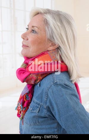 PORTRAIT OF A SENIOR Banque D'Images