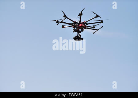 DRONE en vol Banque D'Images