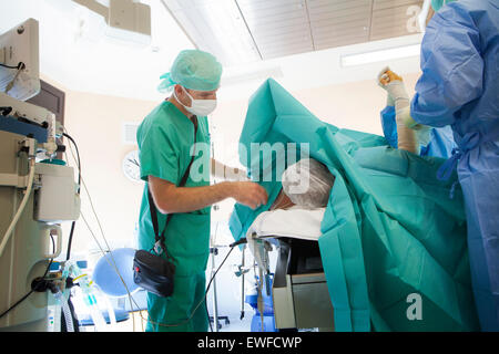 La chirurgie orthopédique Banque D'Images