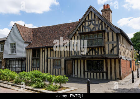 Le Tudor Maison ancienne à Orford Road, Walthamstow, London England Royaume-Uni UK Banque D'Images