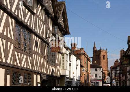 Royaume-uni, Angleterre, Shropshire, Bridgnorth, Whitburn Street, St Lawrence's Church redondants Banque D'Images