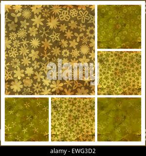 Arrière-plan transparent floral. Abstract pattern. Illustration de Vecteur