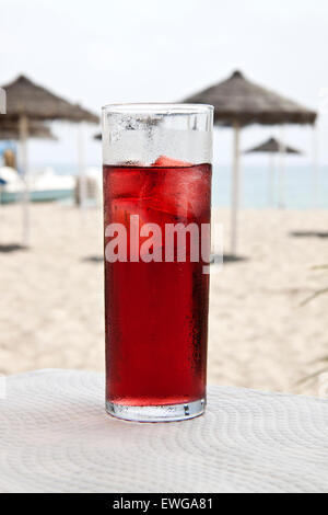 Tinto de verano boisson rafraîchissante pour l'été en Espagne typique Banque D'Images