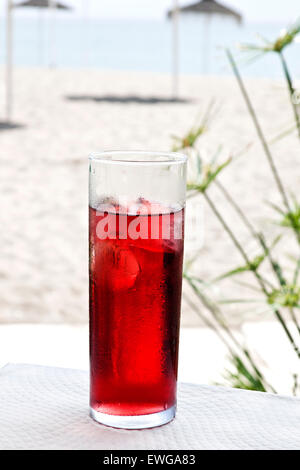 Tinto de verano boisson rafraîchissante pour l'été en Espagne typique Banque D'Images