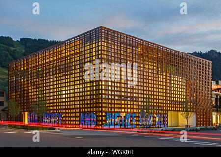 Aspen Art Museum (par l'Architecte Shigeru Ban), Aspen, Colorado USA Banque D'Images