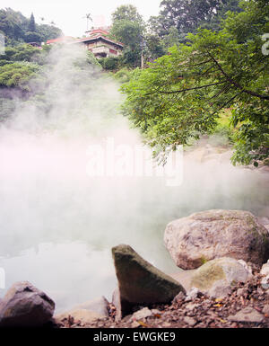 Beitou Peitou Hot Springs (). Taipei, Taïwan Banque D'Images