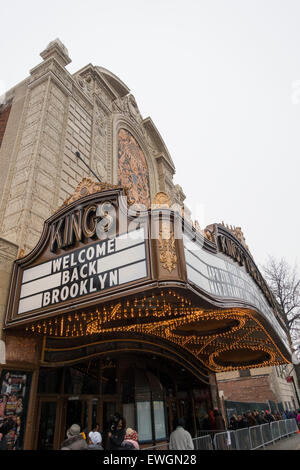 Kings Theatre tour Brooklyn New York Film Banque D'Images