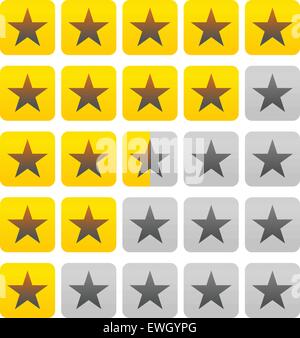 Classification de l'élément (la moitié square inclus). Vector Illustration de Vecteur