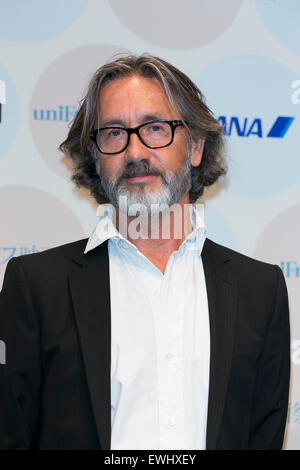 Tokyo, Japon. 26 Juin, 2015. Martin Provost directeur de film du film ''Violette'' assiste à la cérémonie d'ouverture du Festival du Film français au Japon 2015 Le 26 juin 2015, Tokyo, Japon. Cette année, 12 films seront projetés pendant le festival du 26 juin au 29 août. Credit : Rodrigo Reyes Marin/AFLO/Alamy Live News Banque D'Images