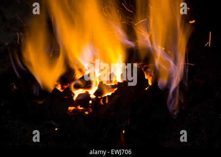 Feu de forgeron Banque D'Images