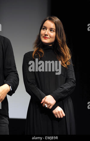 Tokyo, Japon. 26 Juin, 2015. L'actrice française Ana''¢s Demoustier assiste à l'ouverture du Festival du Film Français 2015 Cérémonie à Yurakucho Asahi Hall le 26 juin 2015 à Tokyo, Japon. © Hiroko Tanaka/ZUMA/Alamy Fil Live News Banque D'Images