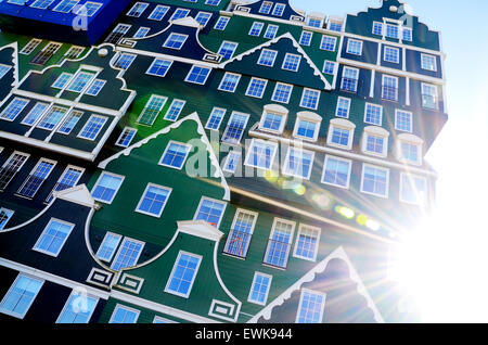 Architecture de l'hôtel Inntel à Zaandam, Pays-Bas Banque D'Images