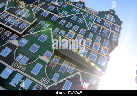 Architecture de l'hôtel Inntel à Zaandam, Pays-Bas Banque D'Images