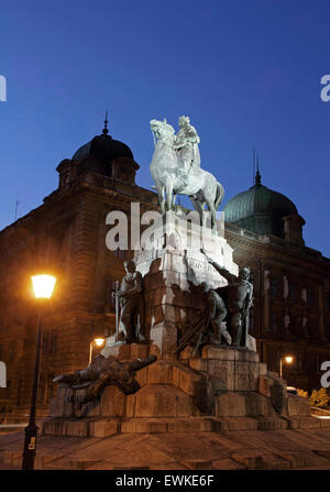 Monument Grunwald, Cracovie, Pologne Banque D'Images