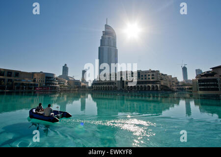 Dubaï Burj Khalifa Banque D'Images