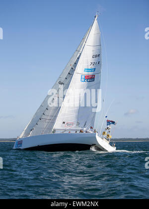 UK. 27 Juin, 2015. 37 70 2015 CV21 dans la course le Tour de l'Île Crédit : Niall Ferguson/Alamy Live News Banque D'Images